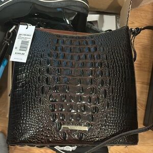 Brahmin cognac purse
